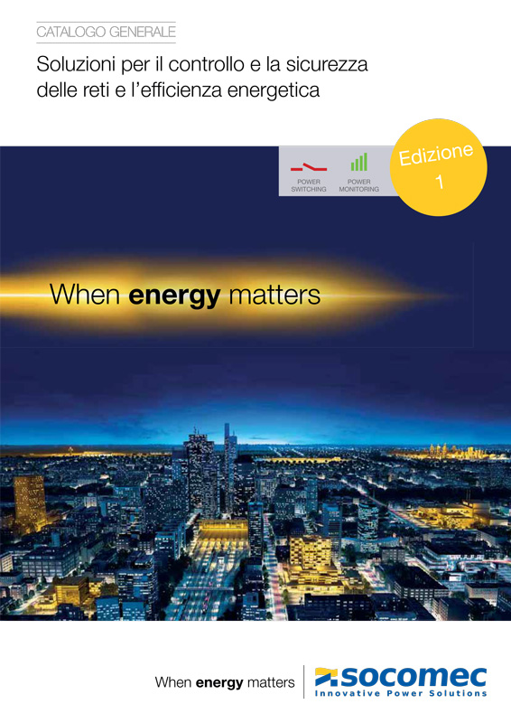 Catalogo Generale Power Switching e Power Monitoring